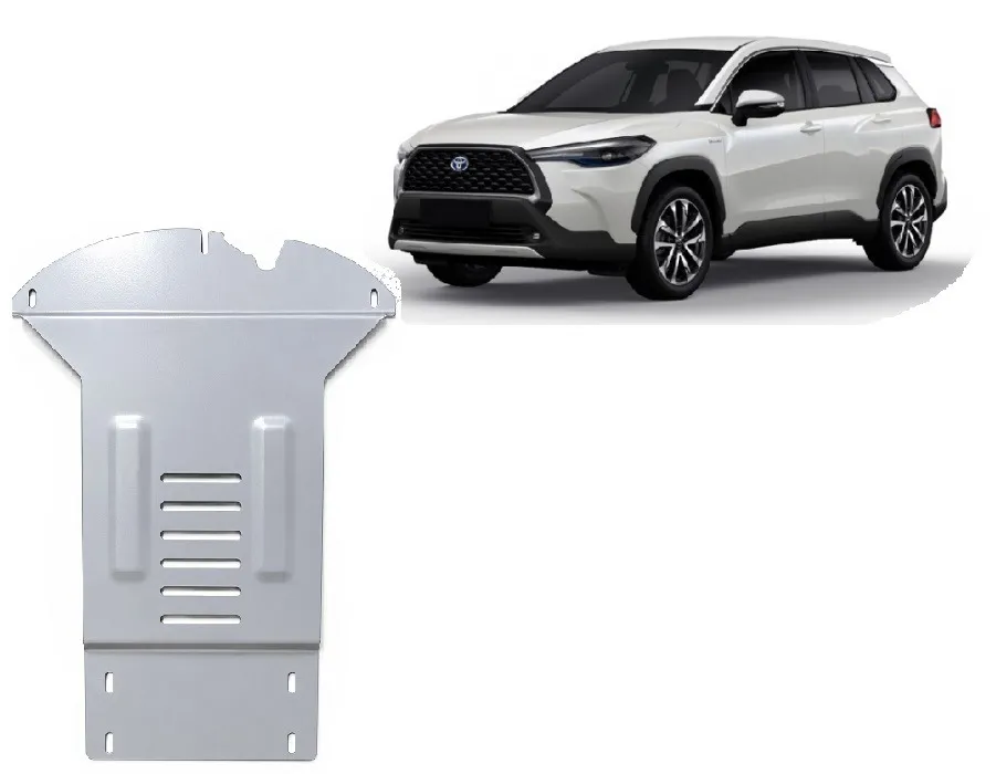 Scut antifurt din aluminiu pentru catalizator Toyota Corolla Cross 2022-2026