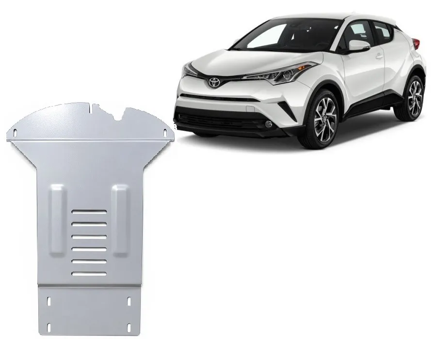 Scut antifurt din aluminiu pentru catalizator Toyota C-HR 2016-2023