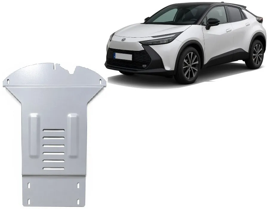 Scut antifurt din aluminiu pentru catalizator Toyota C-HR 2023-2026