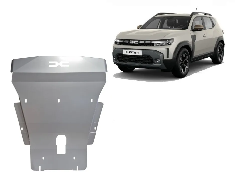 Scut motor din aluminiu Dacia Duster - 4x2 2024-2026