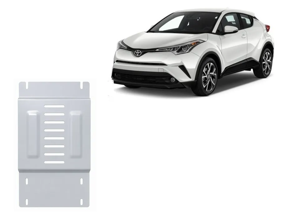 Scut antifurt din aluminiu pentru catalizator Toyota C-HR 2016-2023