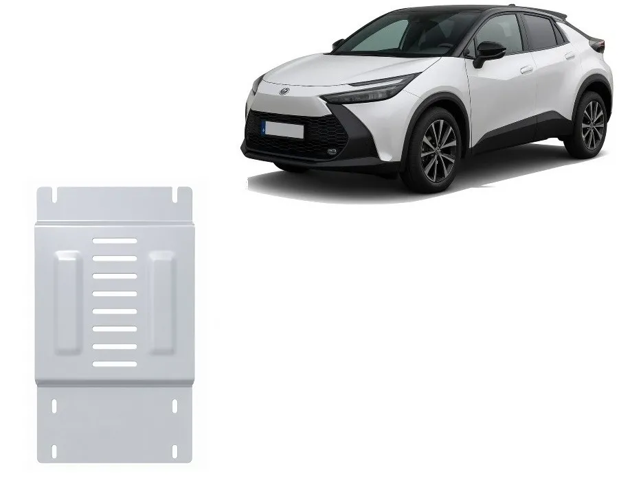 Scut antifurt din aluminiu pentru catalizator Toyota C-HR 2023-2026