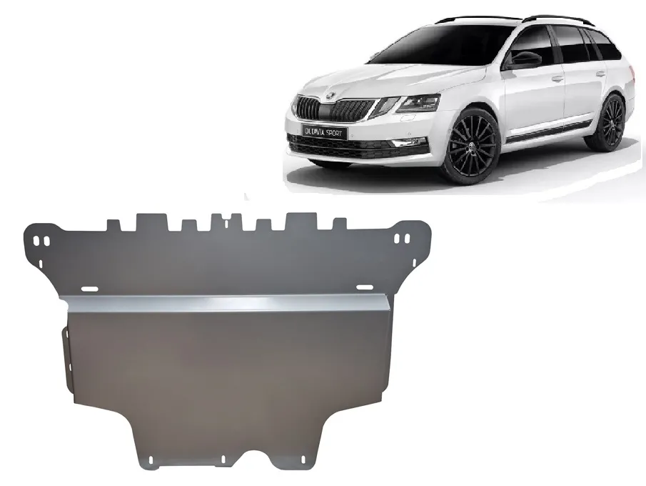 Scut motor din aluminiu Skoda Octavia 3 2012-2020